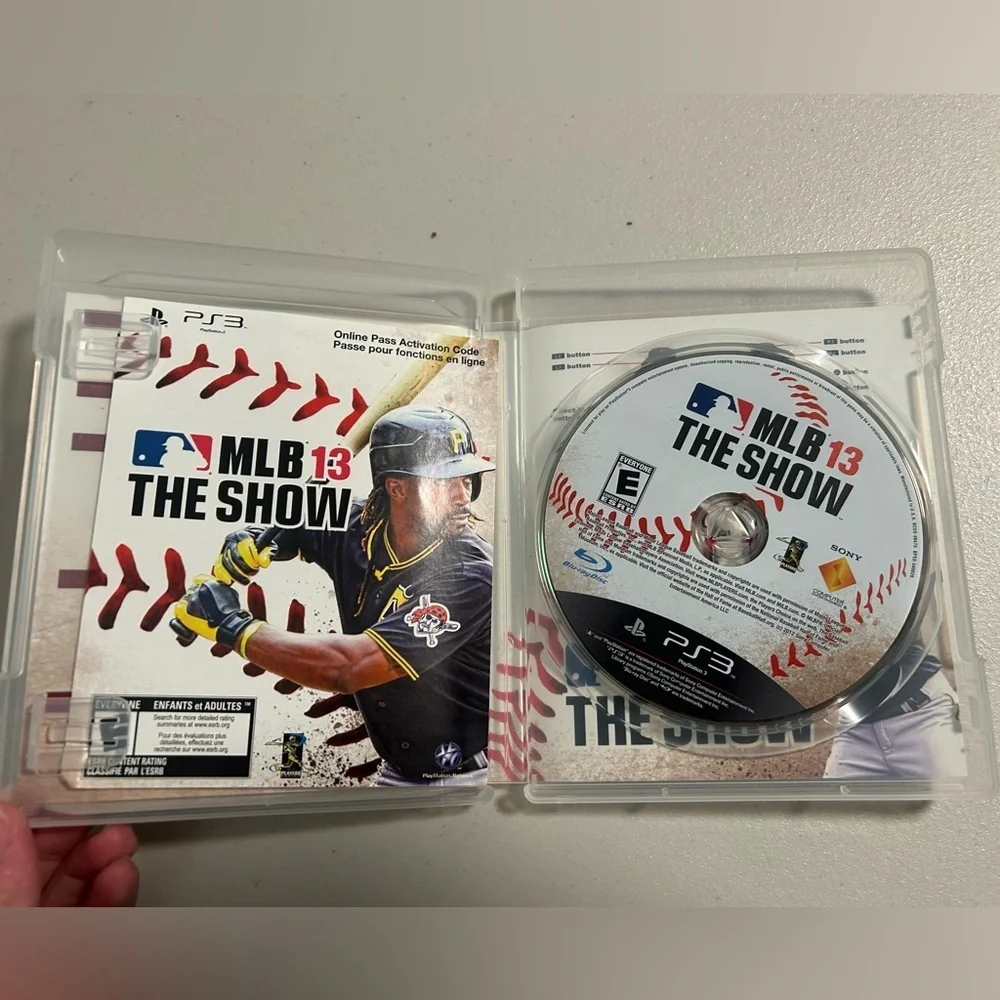 PS3 MLB The Show 13 Video Game PlayStation 3D Compatible